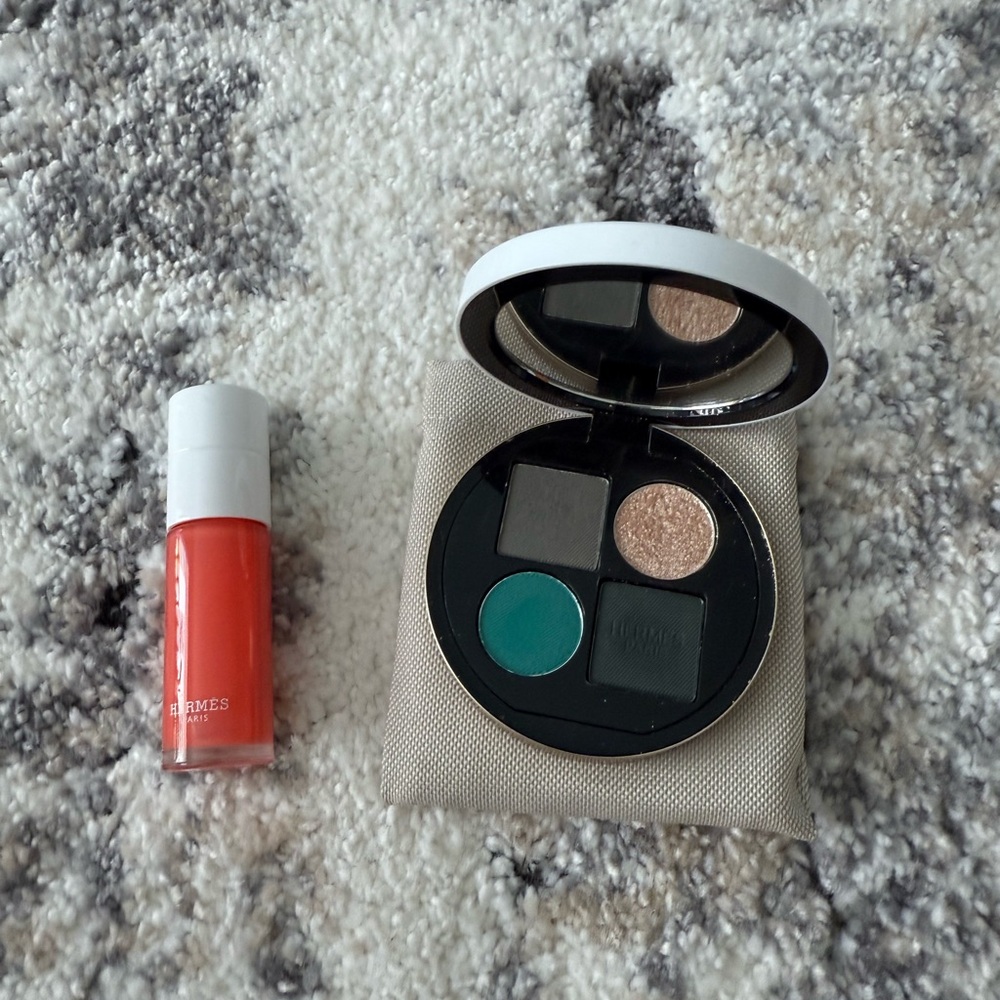 Hermes Eyeshadow Palette with Lip Gloss
